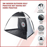 darrahopens Sports & Fitness > Golf 3m Indoor Outdoor Golf Practice Net Swing Net Home Practice