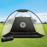 Darrahopens Sports & Fitness > Golf Everfit 3M Golf Practice Net Tent Portable Training Aid Driving Target Mat Soccer