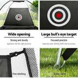 Darrahopens Sports & Fitness > Golf Everfit 3M Golf Practice Net Tent Portable Training Aid Driving Target Mat Soccer