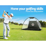 Darrahopens Sports & Fitness > Golf Everfit 3M Golf Practice Net Tent Portable Training Aid Driving Target Mat Soccer