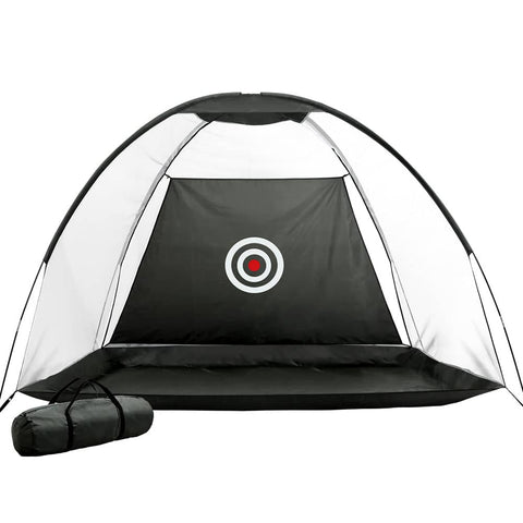 Darrahopens Sports & Fitness > Golf Everfit 3M Golf Practice Net Tent Portable Training Aid Driving Target Mat Soccer