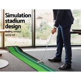 Darrahopens Sports & Fitness > Golf Everfit 3M Golf Putting Mat Practice Putter Indoor Outdoor Training Exerciser