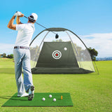 Darrahopens Sports & Fitness > Golf Everfit Golf Practice Net And Training Mat Driving Range Target Hitting Mat