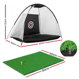 Darrahopens Sports & Fitness > Golf Everfit Golf Practice Net And Training Mat Set Cage Training Aid Hitting Mat