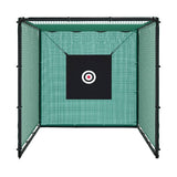 Darrahopens Sports & Fitness Golf Practice Cage 3M Hitting Net with Steel Frame Football Baseball Training