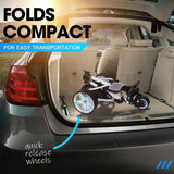 darrahopens Sports & Fitness > Golf THOMSON Golf Buggy Electric Trolley Automatic Motorised Foldable Cart Powered