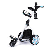 darrahopens Sports & Fitness > Golf THOMSON Golf Buggy Electric Trolley Automatic Motorised Foldable Cart Powered