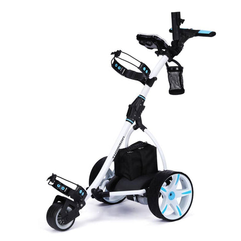 darrahopens Sports & Fitness > Golf THOMSON Golf Buggy Electric Trolley Automatic Motorised Foldable Cart Powered