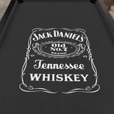 Darrahopens Sports & Fitness JD LOGO 7FT MDF  Pool Snooker Billiards Table Free Accessory - BLACK