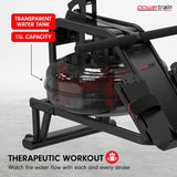 Darrahopens Sports & Fitness Powertrain 13L Water Resistance Rowing Machine Rower