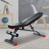 Darrahopens Sports & Fitness Powertrain Home Gym Bench Adjustable Flat Incline Decline FID 250KG Load