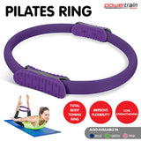Darrahopens Sports & Fitness Powertrain Pilates Ring Band Yoga Home Workout Exercise Band Purple