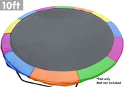 Darrahopens Sports & Fitness > Trampolines Kahuna 10ft Trampoline Replacement Pad Round - Rainbow