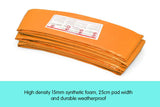Darrahopens Sports & Fitness > Trampolines Kahuna 16ft Trampoline Replacement Pad Round - Orange