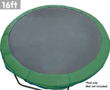 Darrahopens Sports & Fitness > Trampolines Kahuna 16ft Trampoline Replacement Spring Pad Round Cover - Green