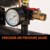 Darrahopens Tools > Air Compressor UNIMAC 150L 7.5kW Electric Air Compressor Tank 115PSI Industrial Air Conditioning 3 Phase
