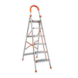 Darrahopens Tools Giantz 6 Step Ladder Multi-Purpose Folding Aluminium Light Weight Non Slip Platform