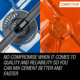 darrahopens Tools > Industrial Tools Baumr-AG 135L Cement Concrete Mixer Electric Portable Construction Sand Gravel