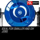 darrahopens Tools > Industrial Tools Baumr-AG 70L Portable Cement Concrete Mixer Electric Construction Sand Gravel