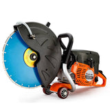 darrahopens Tools > Industrial Tools Baumr-AG 75cc Concrete Cut Off Demolition Saw Wet Demo Road Cutter Brick