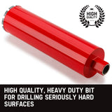 darrahopens Tools > Industrial Tools Baumr-AG Diamond Core Drill Bit 114mm Concrete Wet Dry Tile Stone Brick Marble 1-1/4 UNC