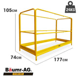 Darrahopens Tools > Industrial Tools Baumr-AG Safety Guard Rail for Adjustable Mobile Scaffold