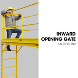 Darrahopens Tools > Industrial Tools Baumr-AG Safety Guard Rail for Adjustable Mobile Scaffold