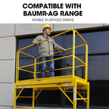 Darrahopens Tools > Industrial Tools Baumr-AG Safety Guard Rail for Adjustable Mobile Scaffold