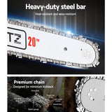 darrahopens Tools > Industrial Tools GIANTZ 52CC Petrol Commercial Chainsaw Chain Saw Bar E-Start Pruning