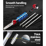 darrahopens Tools > Industrial Tools Giantz 65CC Pole Chainsaw Petrol Chain Saw Brush Cutter Brushcutter Tree