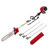 darrahopens Tools > Industrial Tools Giantz 65CC Pole Chainsaw Petrol Chain Saw Brush Cutter Brushcutter Tree