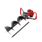 darrahopens Tools > Industrial Tools Giantz 80CC Petrol Post Hole Digger Drill Borer Fence Extension Auger Bits