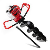darrahopens Tools > Industrial Tools Giantz 80CC Petrol Post Hole Digger Drill Borer Fence Extension Auger Bits