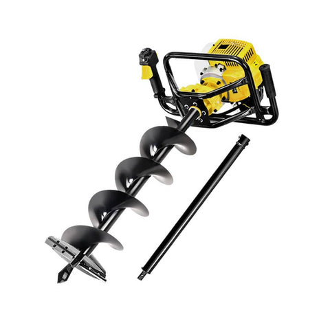 darrahopens Tools > Industrial Tools Giantz 92CC Petrol Post Hole Digger Auger Drill Borer Fence Earth Power 200mm