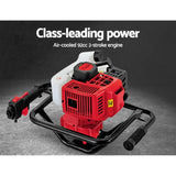 darrahopens Tools > Industrial Tools Giantz 92CC Petrol Post Hole Digger Drill Borer Fence Extension Auger Bits