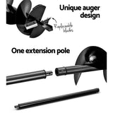 darrahopens Tools > Industrial Tools Giantz 92CC Petrol Post Hole Digger Drill Borer Fence Extension Auger Bits