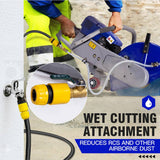Darrahopens Tools > Industrial Tools POWERBLADE 75CC Petrol Concrete Cut Off Demolition Saw Wet Demo Road Cutter Brick Cutting Tool