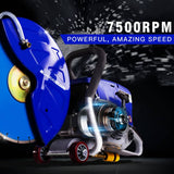 Darrahopens Tools > Industrial Tools POWERBLADE 75CC Petrol Concrete Cut Off Demolition Saw Wet Demo Road Cutter Brick Cutting Tool