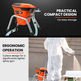 Darrahopens Tools > Industrial Tools Unimac 740W Electric Airless Paint Sprayer Portable High Pressure Station Spray Gun