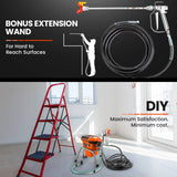 Darrahopens Tools > Industrial Tools Unimac 740W Electric Airless Paint Sprayer Portable High Pressure Station Spray Gun