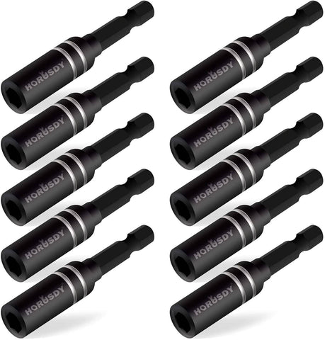 Darrahopens Tools > Other Tools 10Pc Magnetic Extension Socket Drill Bit Holder 1/4" Hex Screwdriver Nut Driver