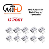 darrahopens Tools > Other Tools 10x Anderson Style Plug connector 50AMP Caravan Trailer Solar 6AWG GREY