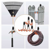 darrahopens Tools > Other Tools 12-Pack Wall Mount Garage Hooks Tool Storage Workshop Organiser Heavy Duty Steel