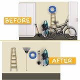 darrahopens Tools > Other Tools 12-Pack Wall Mount Garage Hooks Tool Storage Workshop Organiser Heavy Duty Steel
