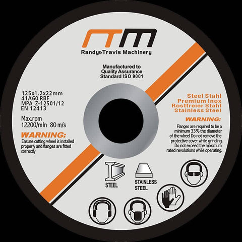 darrahopens Tools > Other Tools 125mm 5" Cutting Disc Wheel for Angle Grinder x100