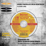 Darrahopens Tools > Other Tools 12x 4.5inch 115mm Angle Grinder Cutting Discs Thin Cut Off Wheel Steel Stainless