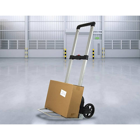 darrahopens Tools > Other Tools 150KG Portable Cart Folding Dolly Push Truck Hand Collapsible Luggage Trolley