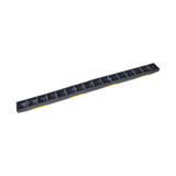 darrahopens Tools > Other Tools 180cm Heavy Duty Rubber Curb Parking Guide Wheel Driveway Stopper Reflective Yellow