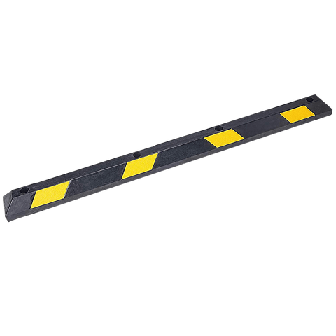 darrahopens Tools > Other Tools 180cm Heavy Duty Rubber Curb Parking Guide Wheel Driveway Stopper Reflective Yellow