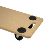 darrahopens Tools > Other Tools 200kg Heavy Duty Hand Dolly Furniture Wooden Trolley Cart Moving Platform Mover